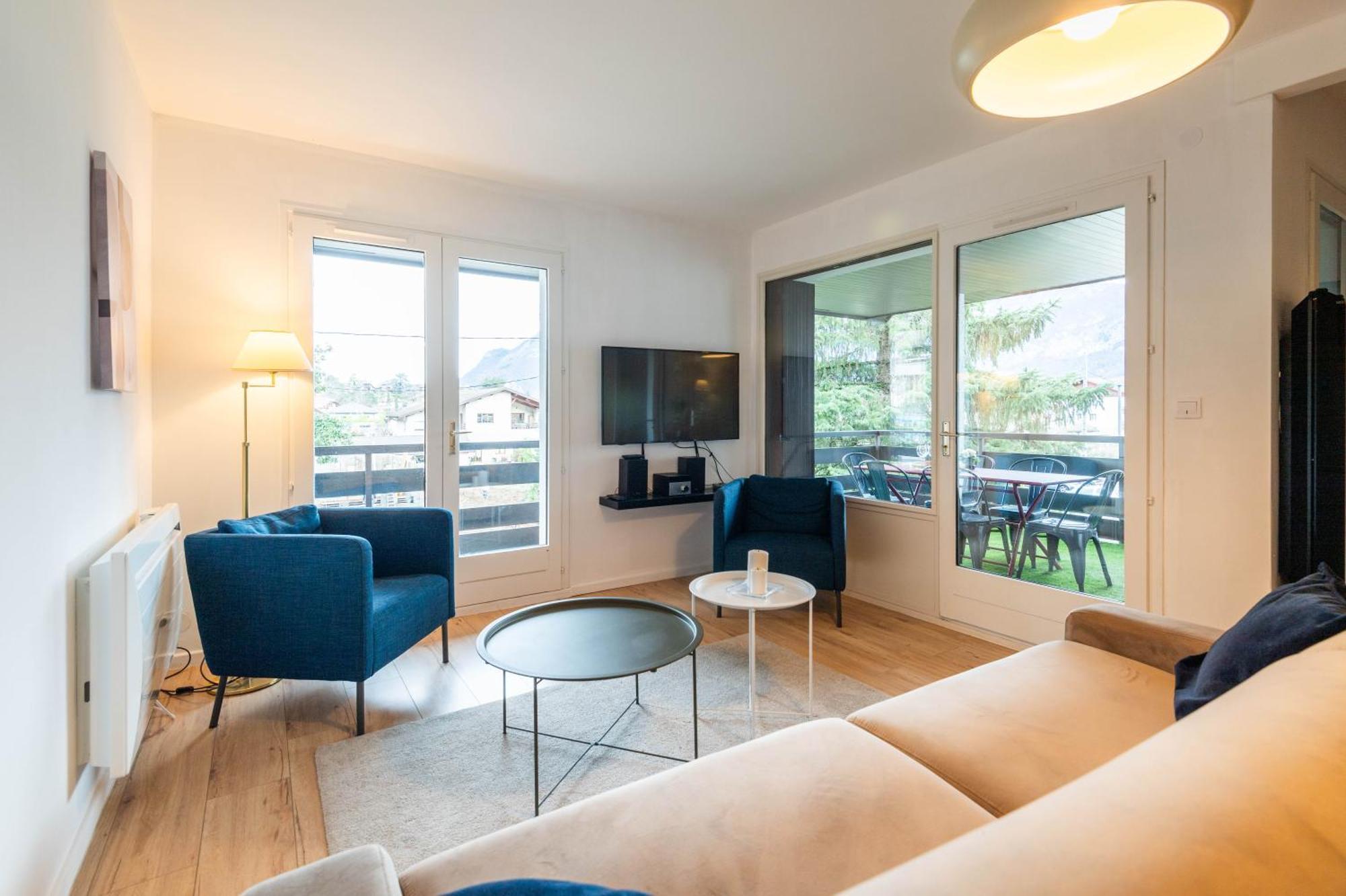 Bel Apt Terrasse A 2 Pas Du Lac Севрие Экстерьер фото