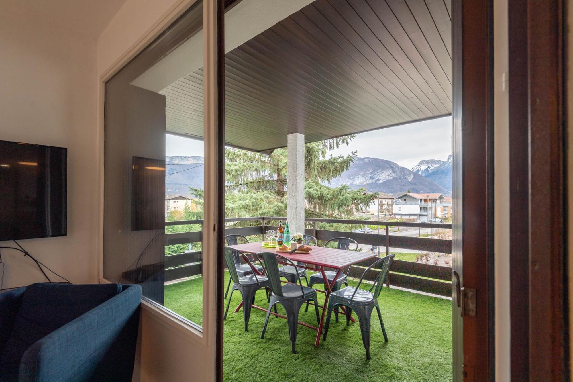 Bel Apt Terrasse A 2 Pas Du Lac Севрие Экстерьер фото