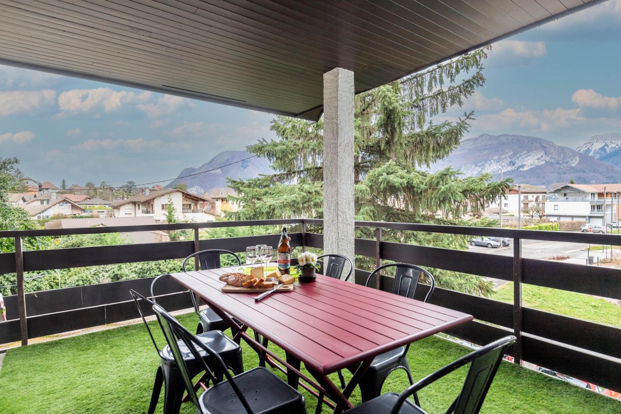 Bel Apt Terrasse A 2 Pas Du Lac Севрие Экстерьер фото